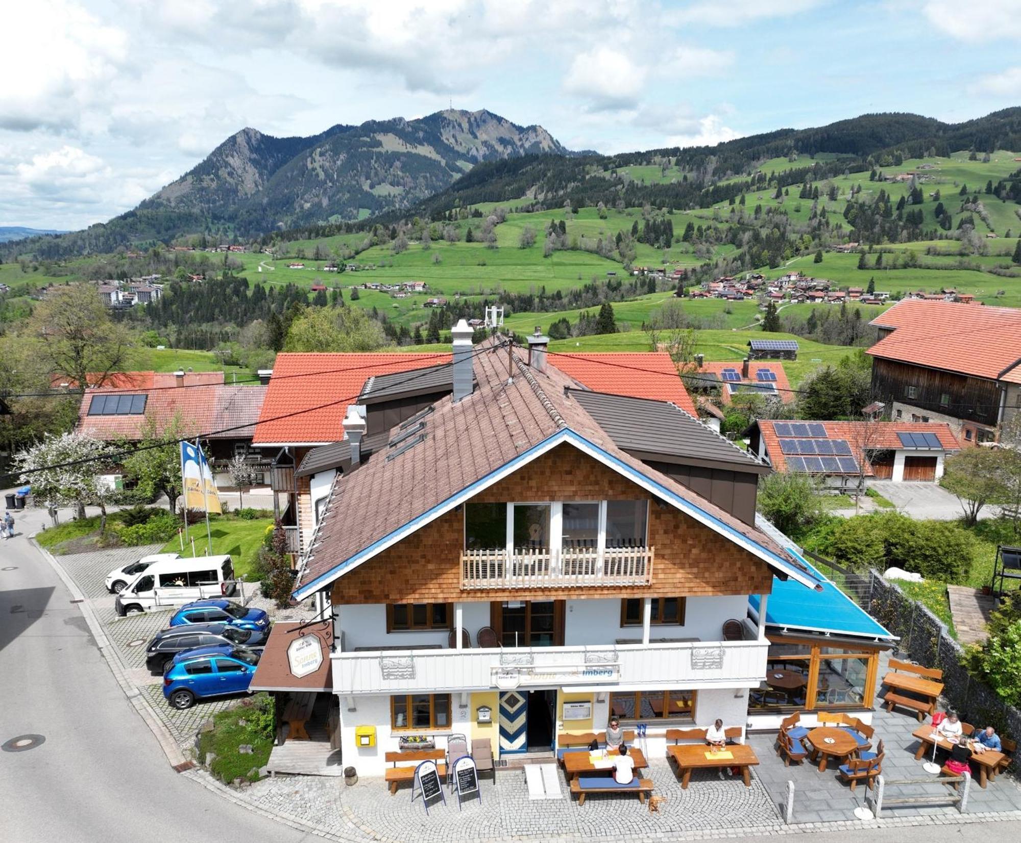 Berggasthof Sonne Allgaeu Зонтхофен Экстерьер фото